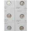 Image 1 : (6) Mercury Dimes -  Choice