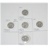 Image 1 : 5x Money Great Standing Liberty Quarters