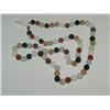 Image 1 : AAA Multicolor Jade Hand Made Ladies Necklace