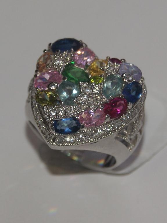 Sterling Silver Multi Color Ring sterling-silver-multi-color-ring