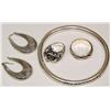 Image 1 : Bag of Silver Bracelet, Ring, Earring