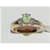 Image 1 : AAA Australian Opal & Diamond Hand Made Ring