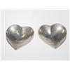 Image 2 : Heart Shade Silver Earrings