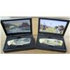Image 1 : 2 Pocket Knives in Case- 2 Times the Money