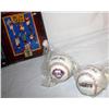 Image 1 : Giants & Phillies Baseballs w/ NBA DVD's & Cards