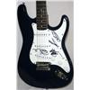 Image 2 : Blue Squier Bullet Electric Guitar With Signatures