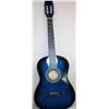 Blue Acoustic Guitar