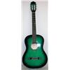Green & Black Acoustic Guitar