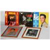 Image 1 : Lot of Elvis Albums 1 Never Opened w/ 2 Framed