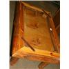 Image 1 : Wooden Table With Glass Top