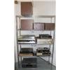 Image 1 : Rack of Misc Stereos & Speakers