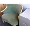Image 2 : Lot of Cushioned Chair, File Cabinet & Board
