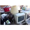 Image 2 : Table Lot of Misc. Cups, Walker, Lamps, Globe,