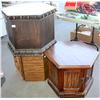 Image 1 : Lot of 3 Wooden Tables