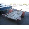 Image 3 : 1987 Dtw Tw Red Flatbed Trailer
