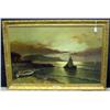 Image 1 : Framed Print of a Sailboat 24 x 35