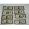 Image 1 : Lot of 5 $1 Silver Certificates 9 X Money