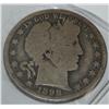 Image 1 : 1898-O Scarce Date barber Half Dollar