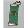 Image 1 : 14K Gold & Jade Pendant