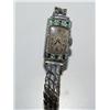 Image 1 : Jade & Diamond Antique Ladies Watch