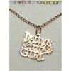 Image 1 : 414K Gold Daddy's Little Girl Pendant