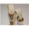 Image 1 : 10kt Yellow Gold Hoop Earrings