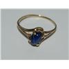 Image 1 : 10K Solid Gold Star Sapphire Ring