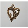 Image 1 : Diamonds Heart Design Ladies Pendant