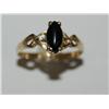 Image 1 : Black Onyx & White Gemstone Hand Made Ladies Ring