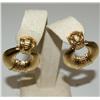 Image 1 : 24K Gold Plate Signed Givenchy Paris Earrings