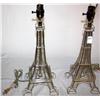 Image 1 : 2 Eiffel Tower Lamps 27" Tall