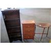 Image 1 : Lot of Table, Shelf, Cabinet