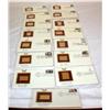 Image 4 : Bag of 15 1st Edition Stamps w/ 22k Gold Copy of