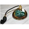 Image 1 : Murano Art Glass Perfume Bottle W/ Silk Atomizer