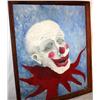 Image 1 : Original Oil on Canvas of a Clown-24"x36"