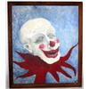 Image 3 : Original Oil on Canvas of a Clown-24"x36"