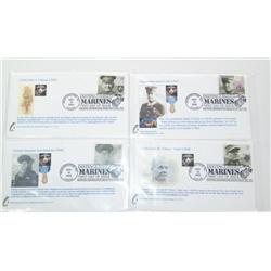 Lot-4 Collectible 1st Issue Distinguished Marines