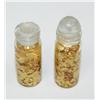 Image 1 : Lot of 2 Vials Alaskan Gold Leaf