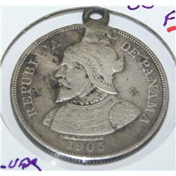 1905 Fine 50 Centesmos of Panama