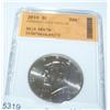 Image 1 : 2010 D Kennedy Half Dollar - SGS MS70