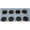 Image 1 : Lot of 8 - $1 Eisenhower Coins