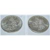 Image 1 : 1884 & 1885 O Morgan Silver Dollars Times Money