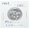 Image 2 : 1963 UNC Proof-Like Washington Quarter w/ COA