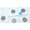 Image 1 : 5 Buffalo Nickels Coins - Times the Money