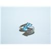 Image 1 : 10K Gold Topaz Ladies Ring