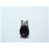 Image 1 : Silver Gemstone Pendant - 2.9 Grams