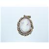 Image 1 : Antique 14K Victorian Cameo Pendant