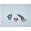 Image 1 : Lot of 3 Sterling Charms - Times the Money