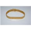 Image 1 : Vermeil 14kt Italian Mesh Design Ladies Bracelet