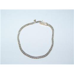 1.00Ctw Diamonds Hand Made Ladies Tennis Bracelet